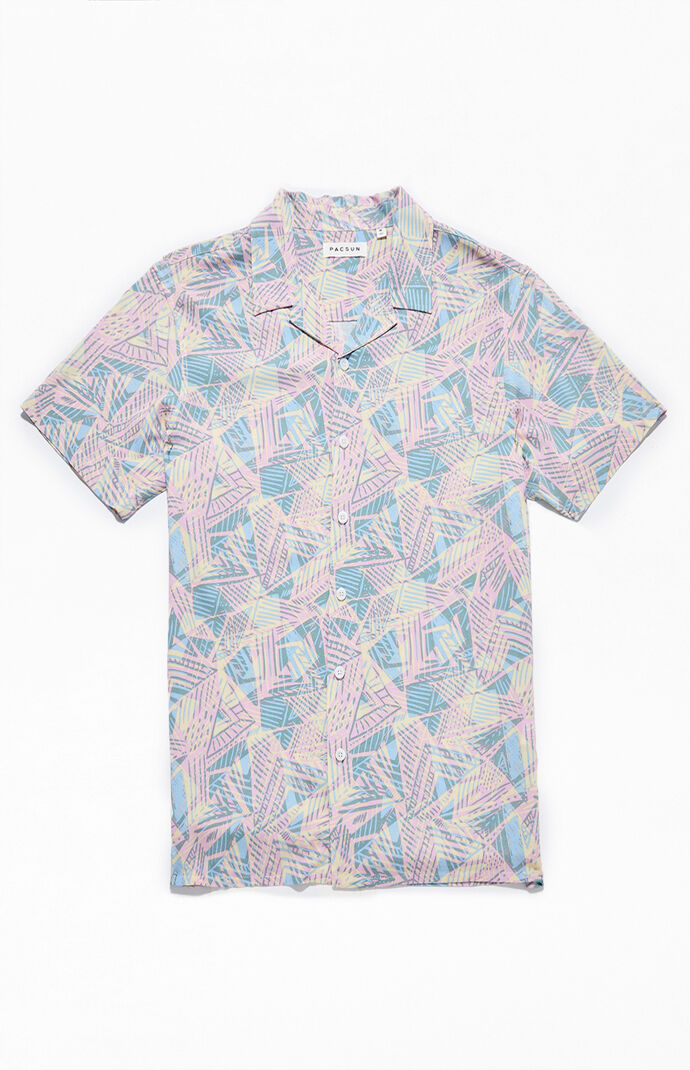 Vio Printed Camp Shirt