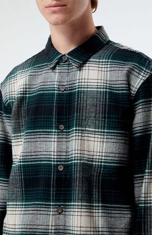 Green Classic Plaid Shirt image number 2