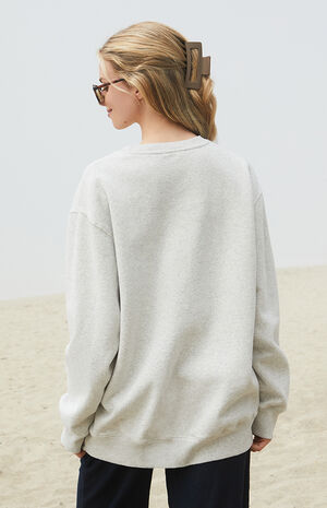New York Embroidered Erica Crew Neck Sweatshirt image number 4