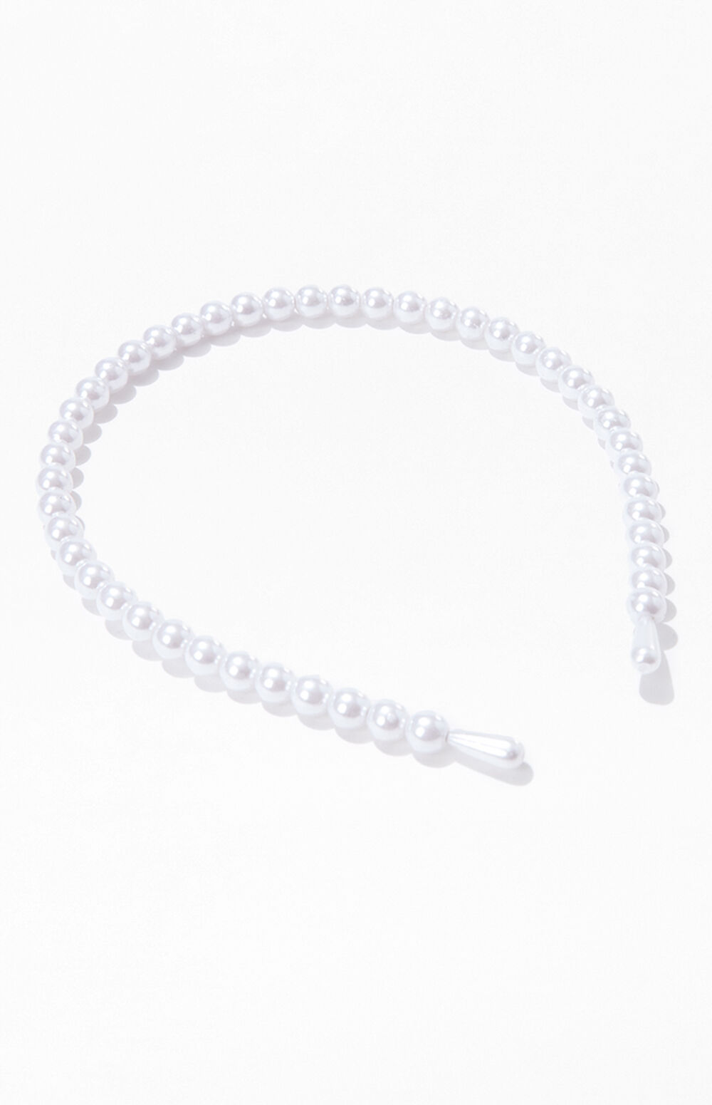 John Galt Faux Pearl Headband PacSun