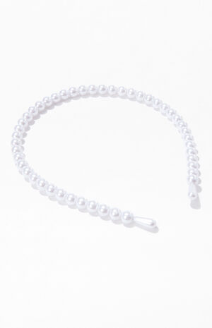 Faux Pearl Headband image number 1