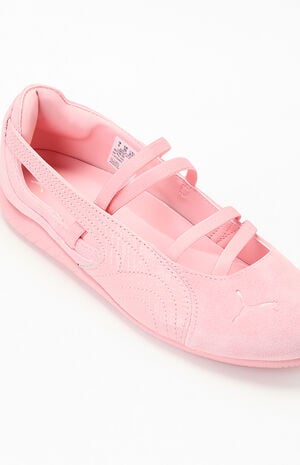 Women's Pink Speedcat Ballet Python Sneakers image number 6