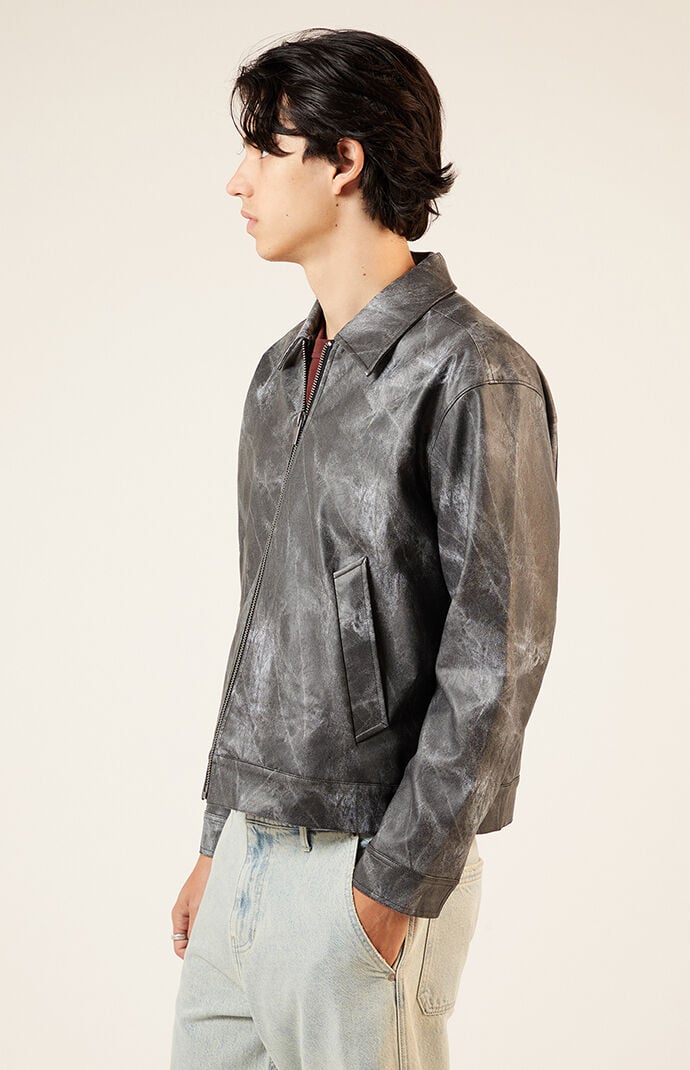 Pacsun leather jacket hot sale