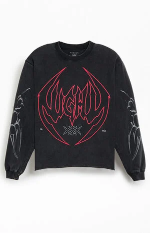 Made In The Night Cropped Long Sleeve T-Shirt image number 1