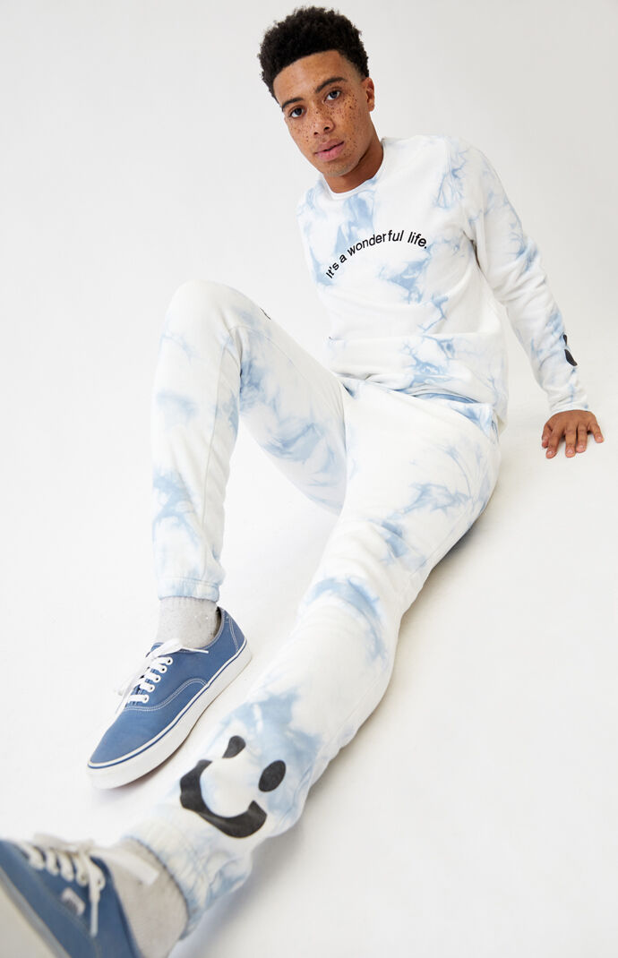 Tie-Dyed It's A Wonderful Life Sweatpants