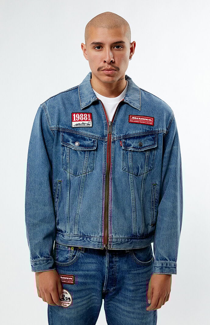 Levi's x McLaren Sporty Denim Trucker Jacket | PacSun