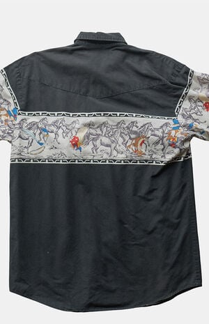 '90s Cowboy Button Up Top image number 2