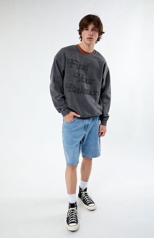 Find Your Balance Vintage Crew Neck Sweatshirt image number 4