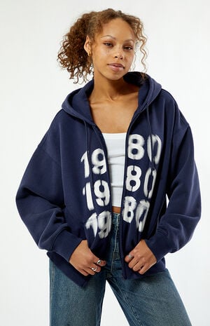 1980 Repeat Full Zip Hoodie image number 2