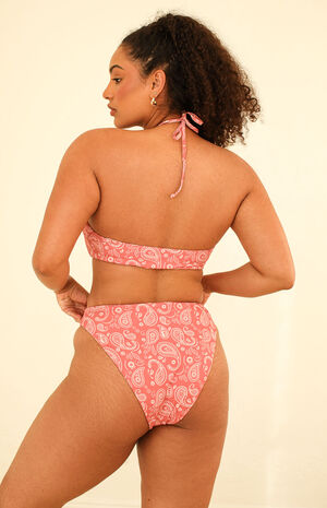 Seashore High Waisted Bikini Bottom image number 3