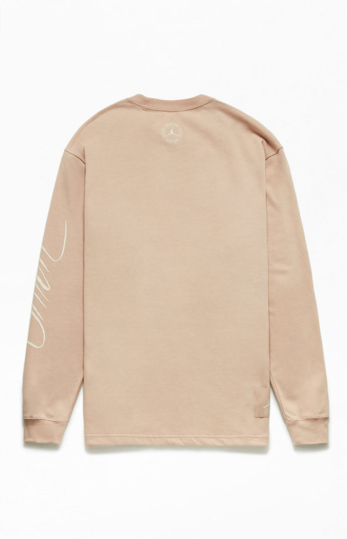 Air Jordan x Union Beige Long Sleeve T-Shirt | PacSun
