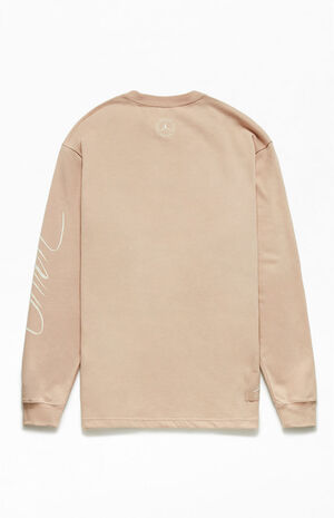 x Union Beige Long Sleeve T-Shirt image number 2