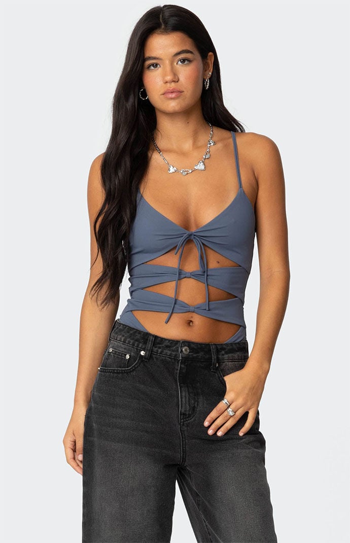 Edikted Serene Cut Out Bodysuit | PacSun