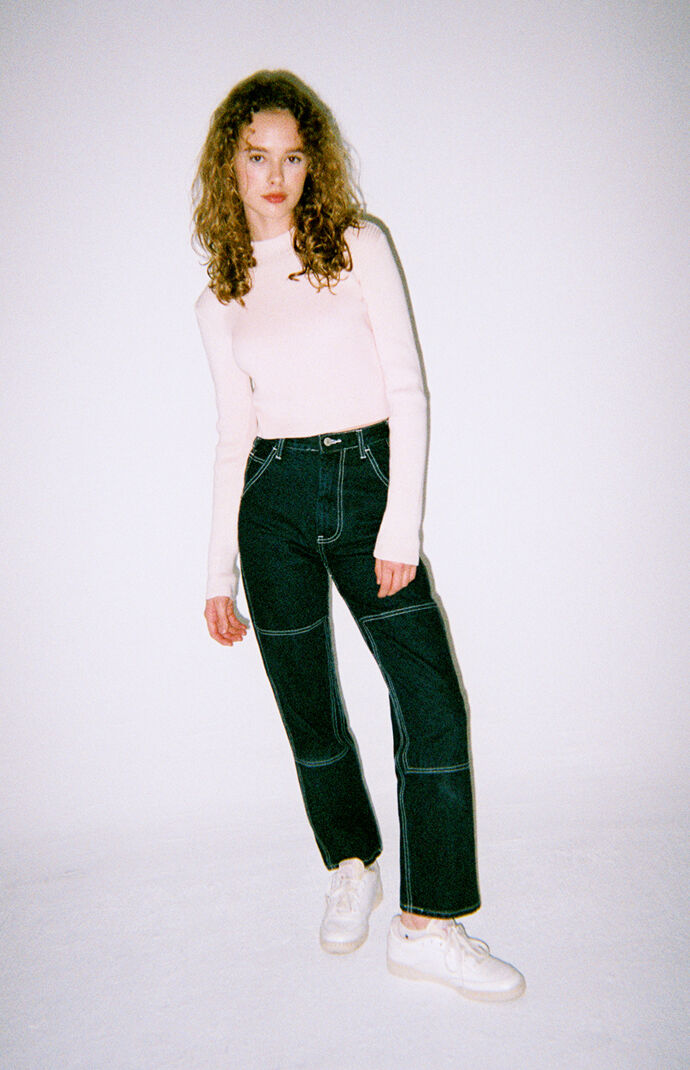 Brett sales turtleneck top