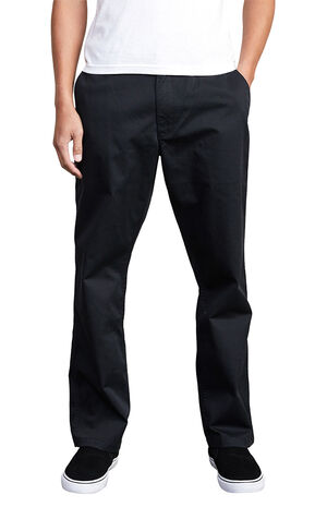 Black Americana Relaxed Fit Chino Pants Black Americana Relaxed Fit Chino Pants image number null