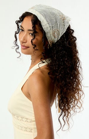Marina Beaded Headscarf image number 1