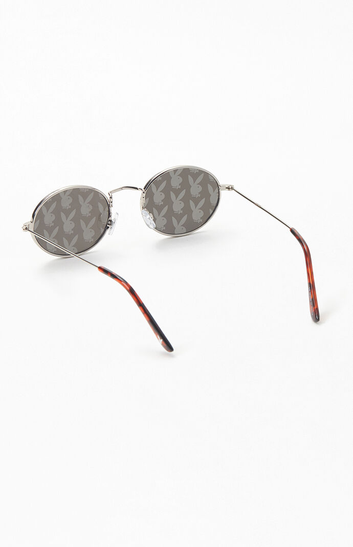 Playboy by pacsun deals metal oval sunglasses