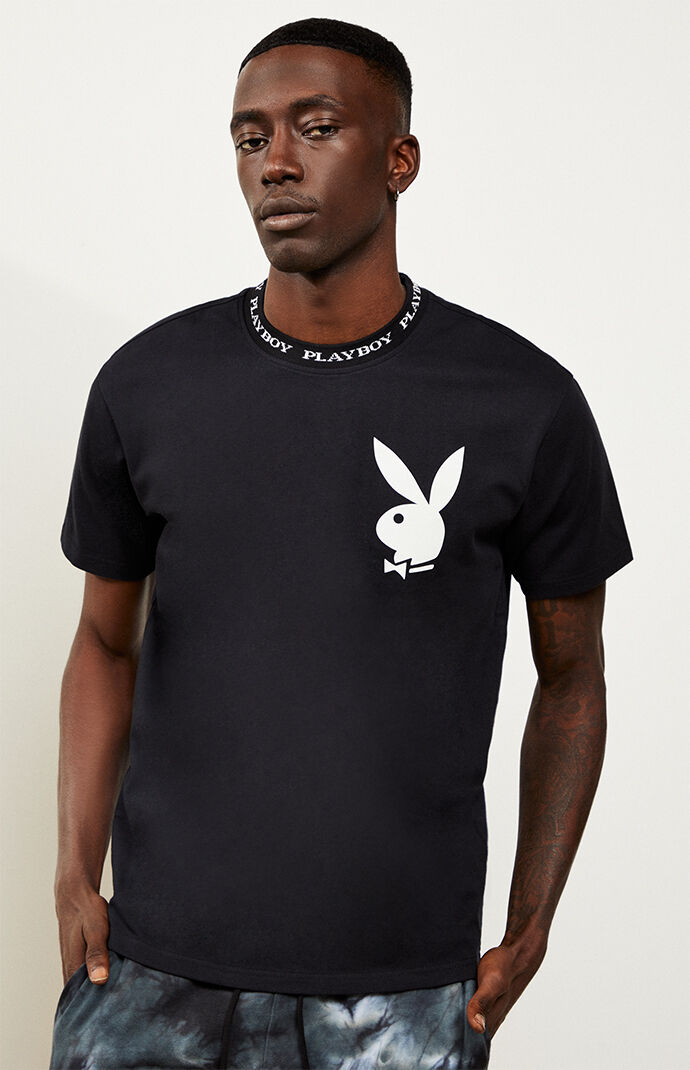 Playboy By Pacsun Collar Logo T Shirt At Pacsun Com