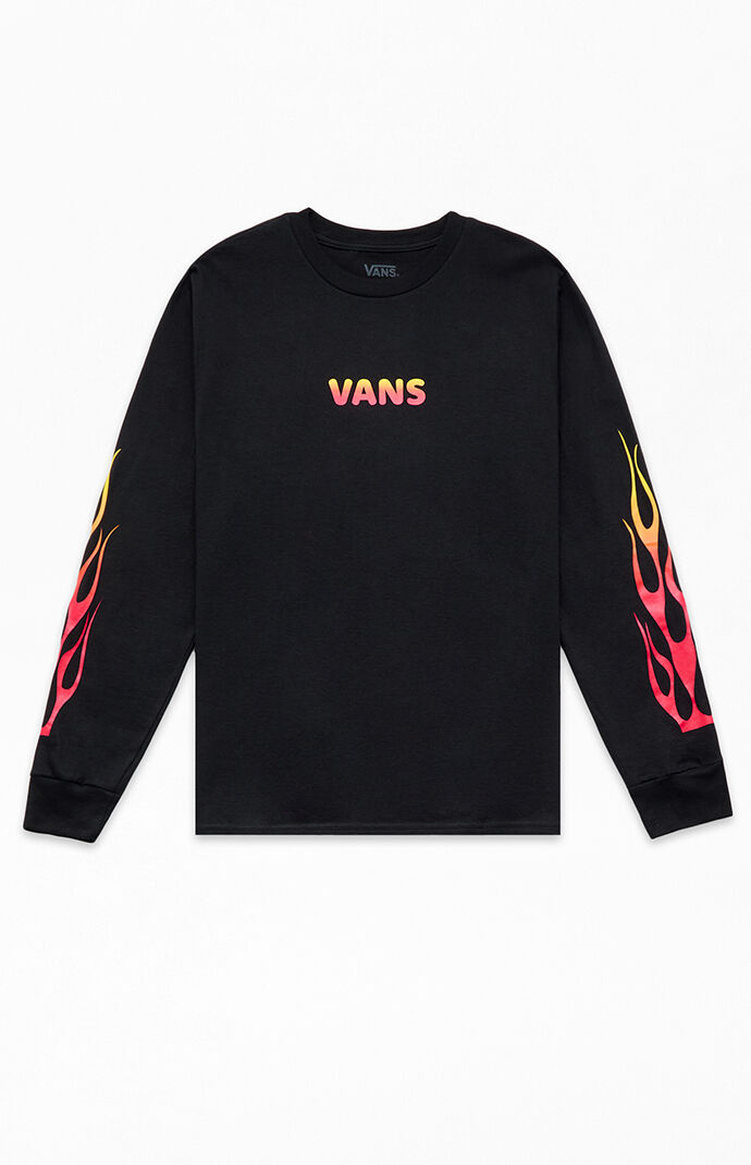 Vans flame tee outlet