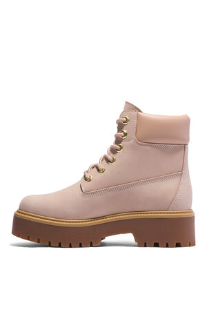 Women's Tan Stone Street 6inch Lace-Up Waterproof Boots image number 6