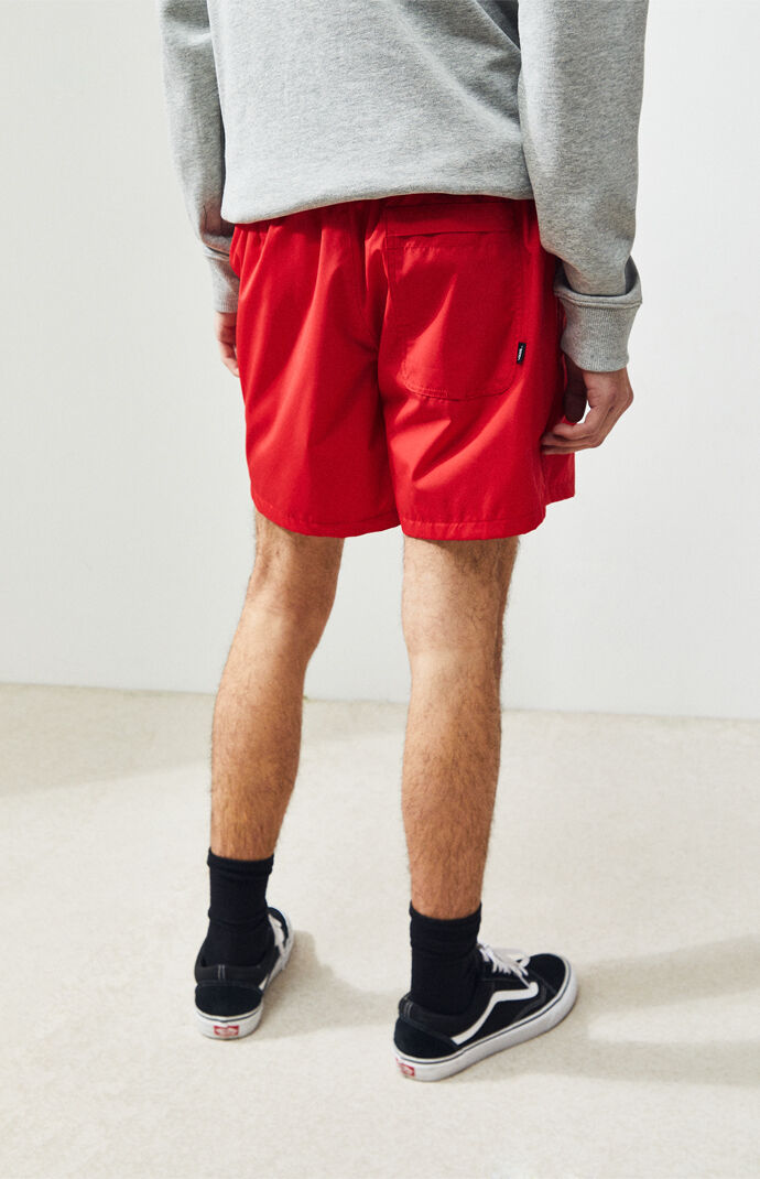 vans gold nylon active shorts