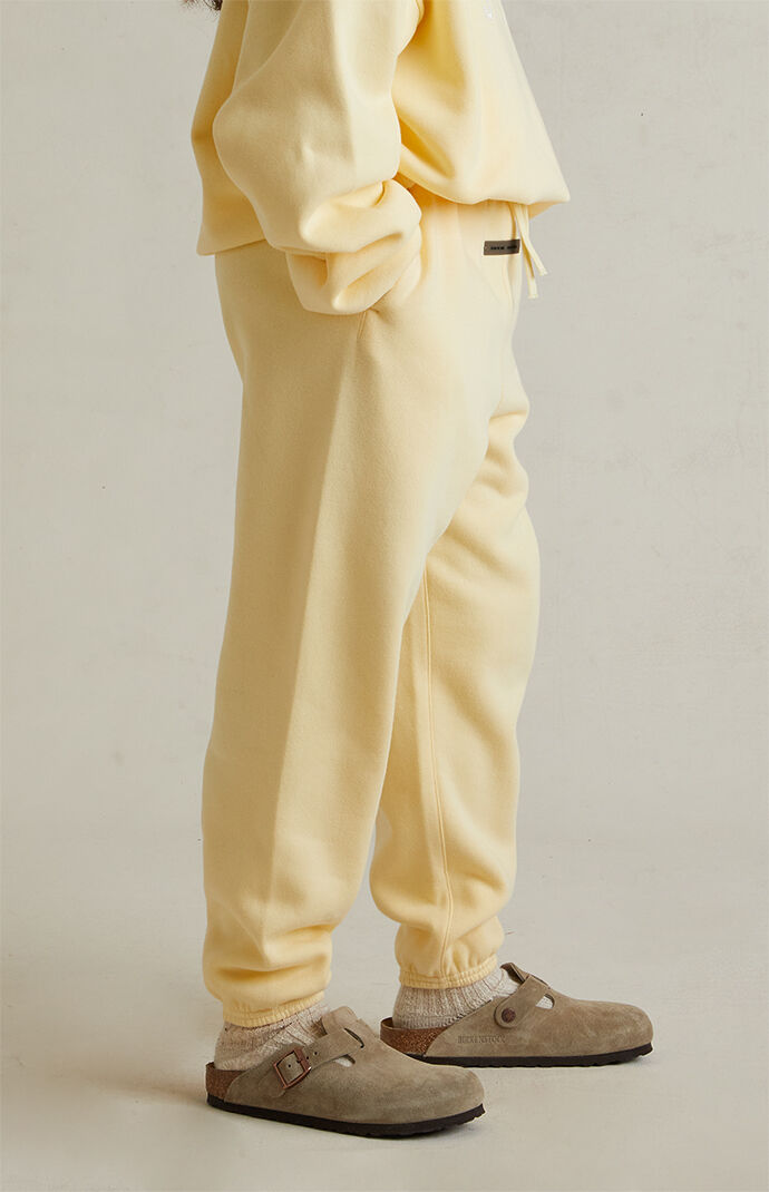 Fear of God ESSENTIALS Kids Garden Yellow Classic Fleece Sweatpants