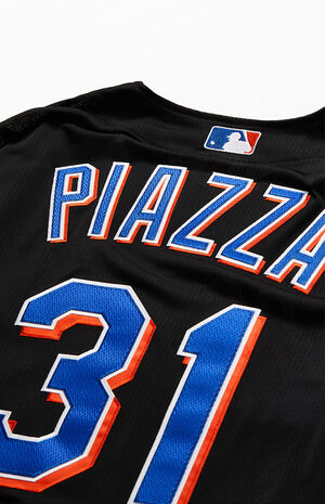 mets black piazza jersey