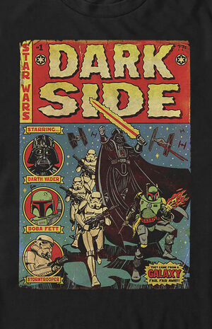 Star Wars Dark Side Comic T-Shirt Star Wars Dark Side Comic T-Shirt image number null