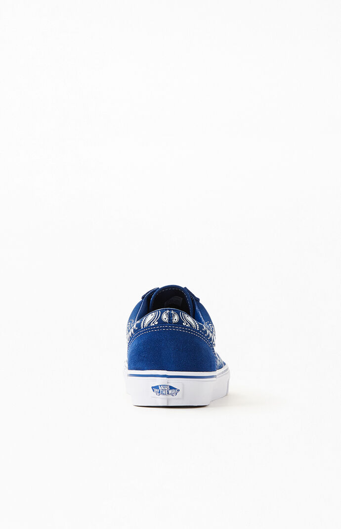 Blue & White UA Bandana 36 Shoes