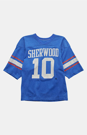 90s Sherwood V-neck Graphic Top image number 1