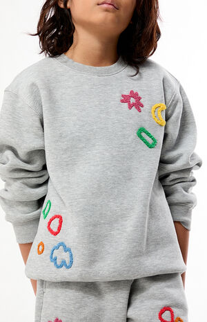 Boucle Patch Crew Neck Sweatshirt&nbsp; image number 3