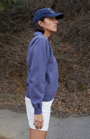 Navy Half-Zip Sweatshirt image number 3