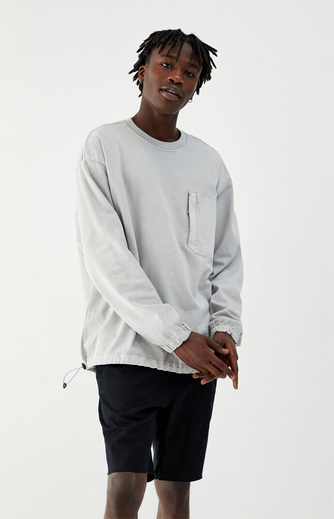 Utility Pocket Long Sleeve T-Shirt