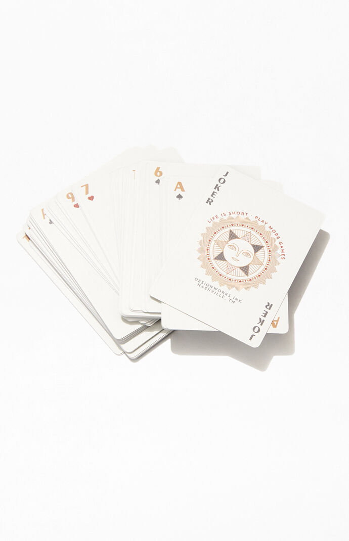 Fortune Favors The Brave Playing Cards