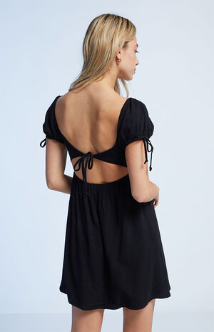 Open Back Babydoll Dress image number 4