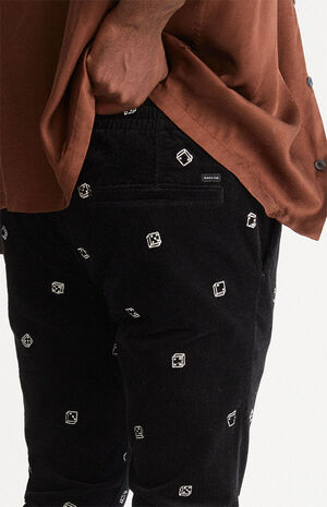Dice Embroidered CorduroyTrouser Pants image number 5