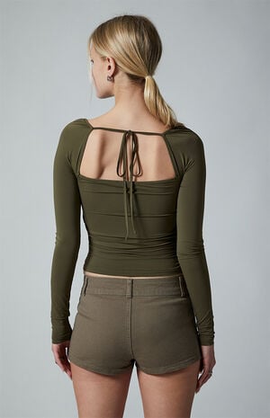 Andrea Bead Center Long Sleeve Top image number 5