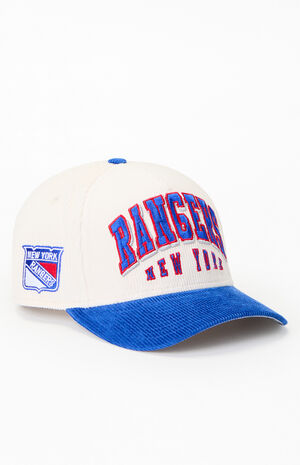 New York Rangers 9FORTY Corduroy Snapback Hat image number 1