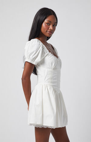 Lauren Lace Trim Mini Dress image number 2