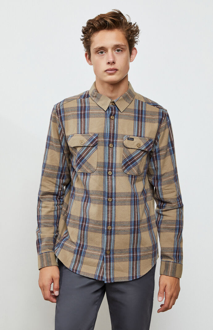 Reverberation Button Up Flannel Shirt