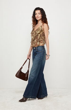 Marisol Ruffle Tiered Tank Top image number 1