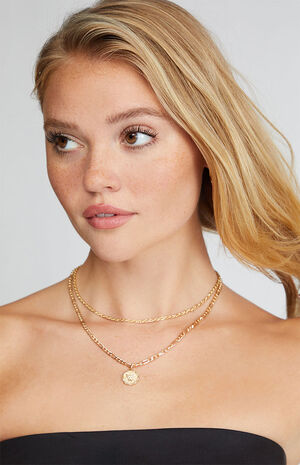 Cherub Baby Pendant Necklace image number 1