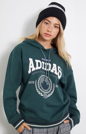 Hunter Green Hoodie image number 2