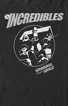 The Incredibles Black and White T-Shirt The Incredibles Black and White T-Shirt image number null