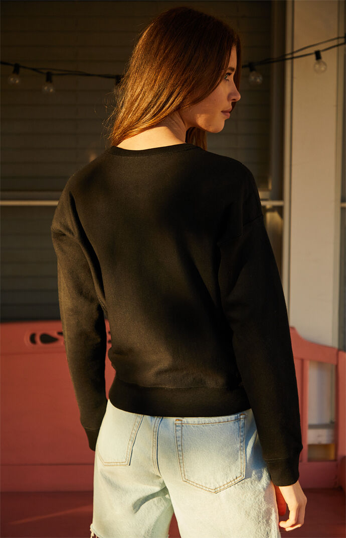 Reverse Weave Crew Neck Sweatshirt