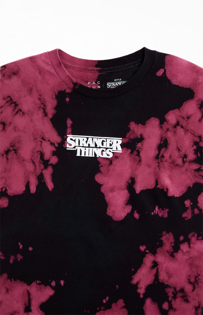 レディースファッション Stranger Things 4 Welcome Upside Down Text T-Shirt Netflix Stranger Things Welcome To The Upside Down T-Shirt