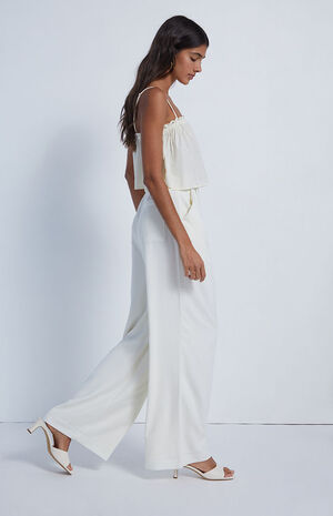 High Waisted Pleated Pants image number 4