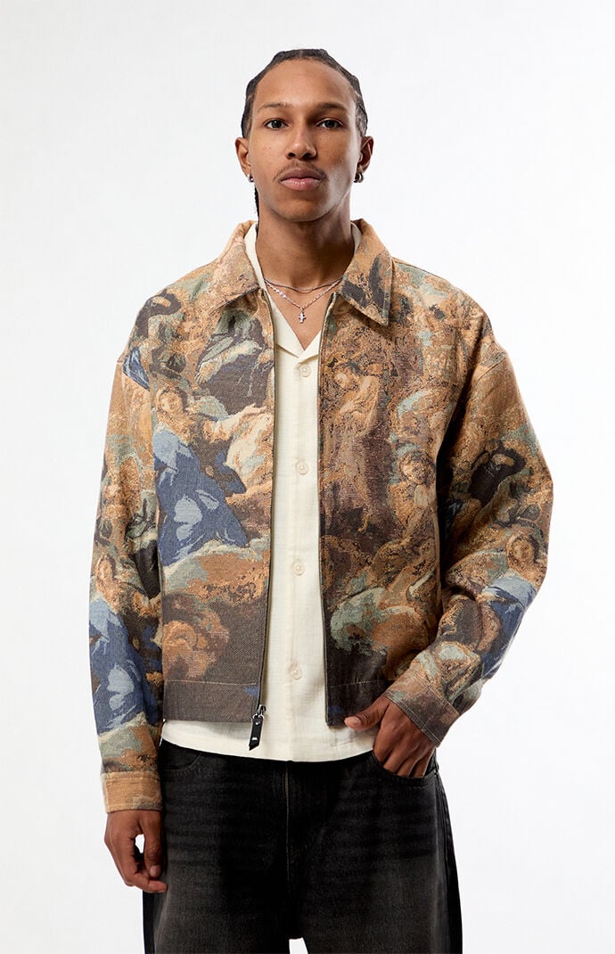 Pacsun Fortuna Zip Up Jacket
