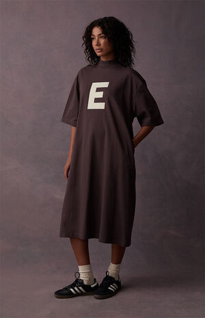 Women's Plum 3/4 Sleeve T-Shirt Dress image number 2