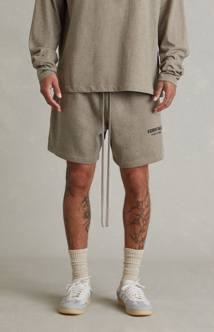 Fear of God ESSENTIALS Homestead Heather Classic Sweat Shorts | Pacsun